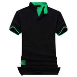 Summer Fashion Men's T Shirt Casual Patchwork Short Sleeve T Shirt Mens Clothing Trend Casual Slim Fit Hip-Hop Top Tees 5XL