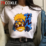 Naruto Summer Harajuku Cool Tshirt Unisex 90s T Shirt Japanese Anime Funny Cartoon T-shirt Streetwear Hip Hop Top Tees Male