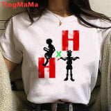 Kawaii Hunter X Hunter T Shirt Men Funny Summer Tops Cartoon HISOKA MOROW Graphic Tees Harajuku Unisex Anime Hot T-shirt Male