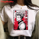 Kawaii Hunter X Hunter T Shirt Men Funny Summer Tops Cartoon HISOKA MOROW Graphic Tees Harajuku Unisex Anime Hot T-shirt Male