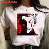 Kawaii Hunter X Hunter T Shirt Men Funny Summer Tops Cartoon HISOKA MOROW Graphic Tees Harajuku Unisex Anime Hot T-shirt Male