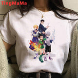 Kawaii Hunter X Hunter T Shirt Men Funny Summer Tops Cartoon HISOKA MOROW Graphic Tees Harajuku Unisex Anime Hot T-shirt Male